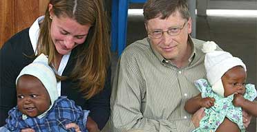 Melinda & Bill Gates Foundation helps the world !!
